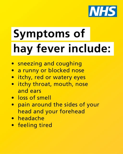 Hay Fever Tips