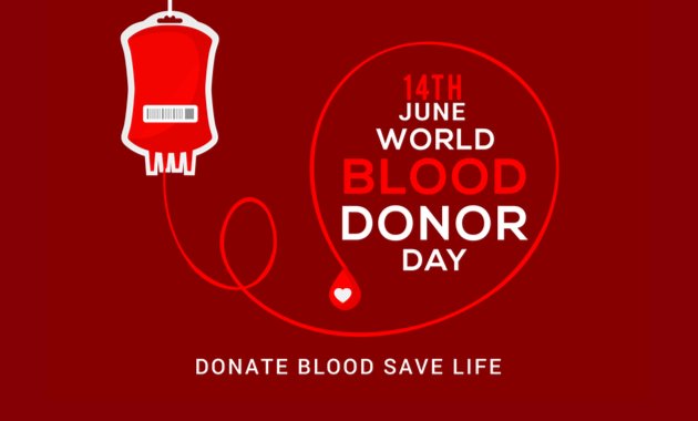 Today is World Blood Donor Day