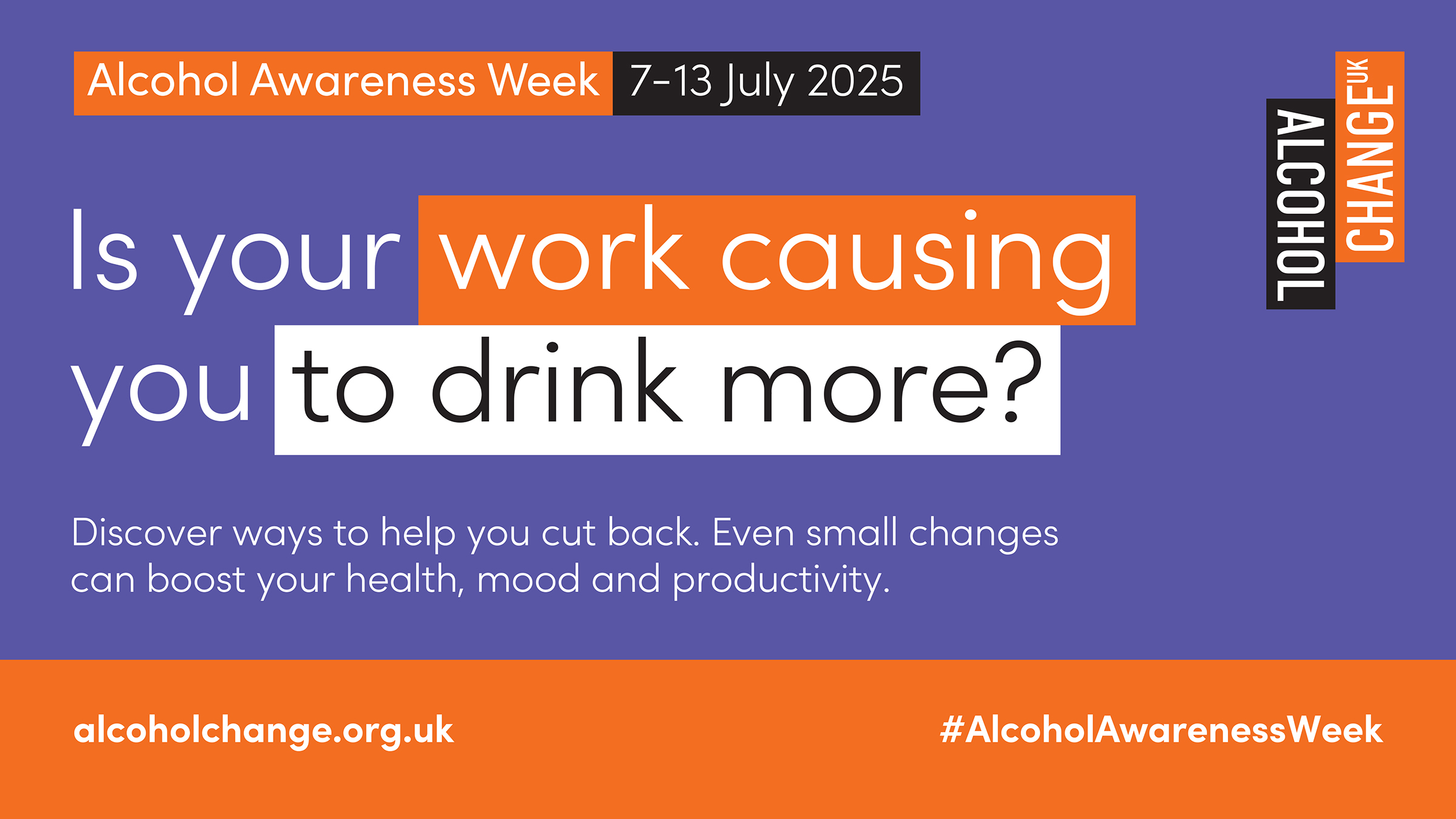 Alcohol Change - Alcohol Awareness Week