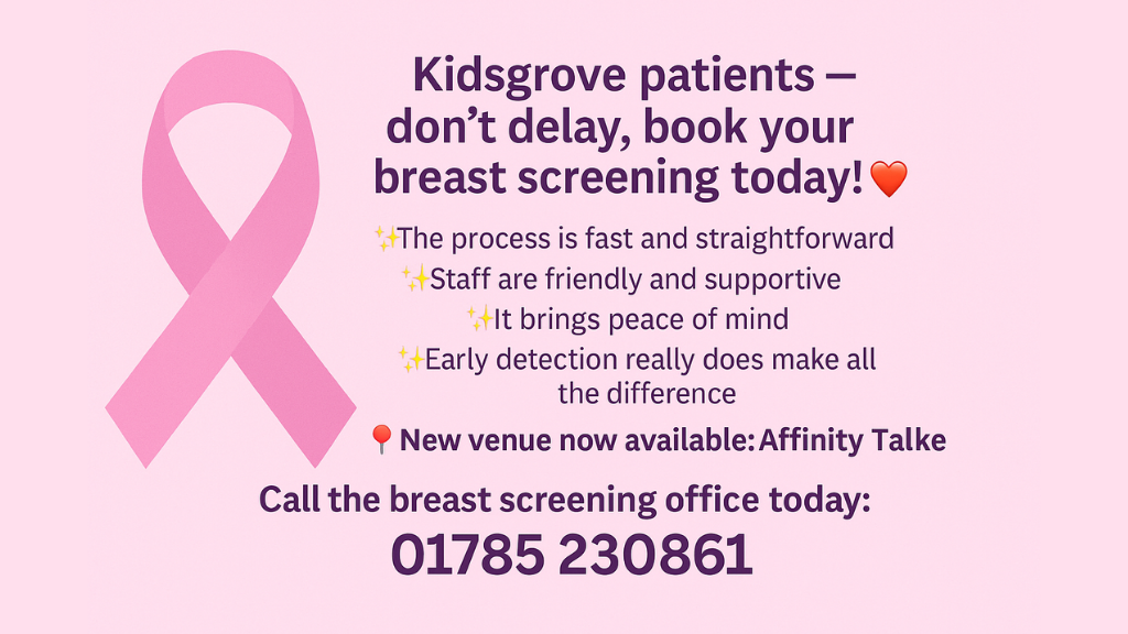 Book your breast screening