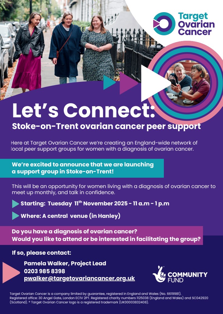 New Local Support for Women with Ovarian Cancer
