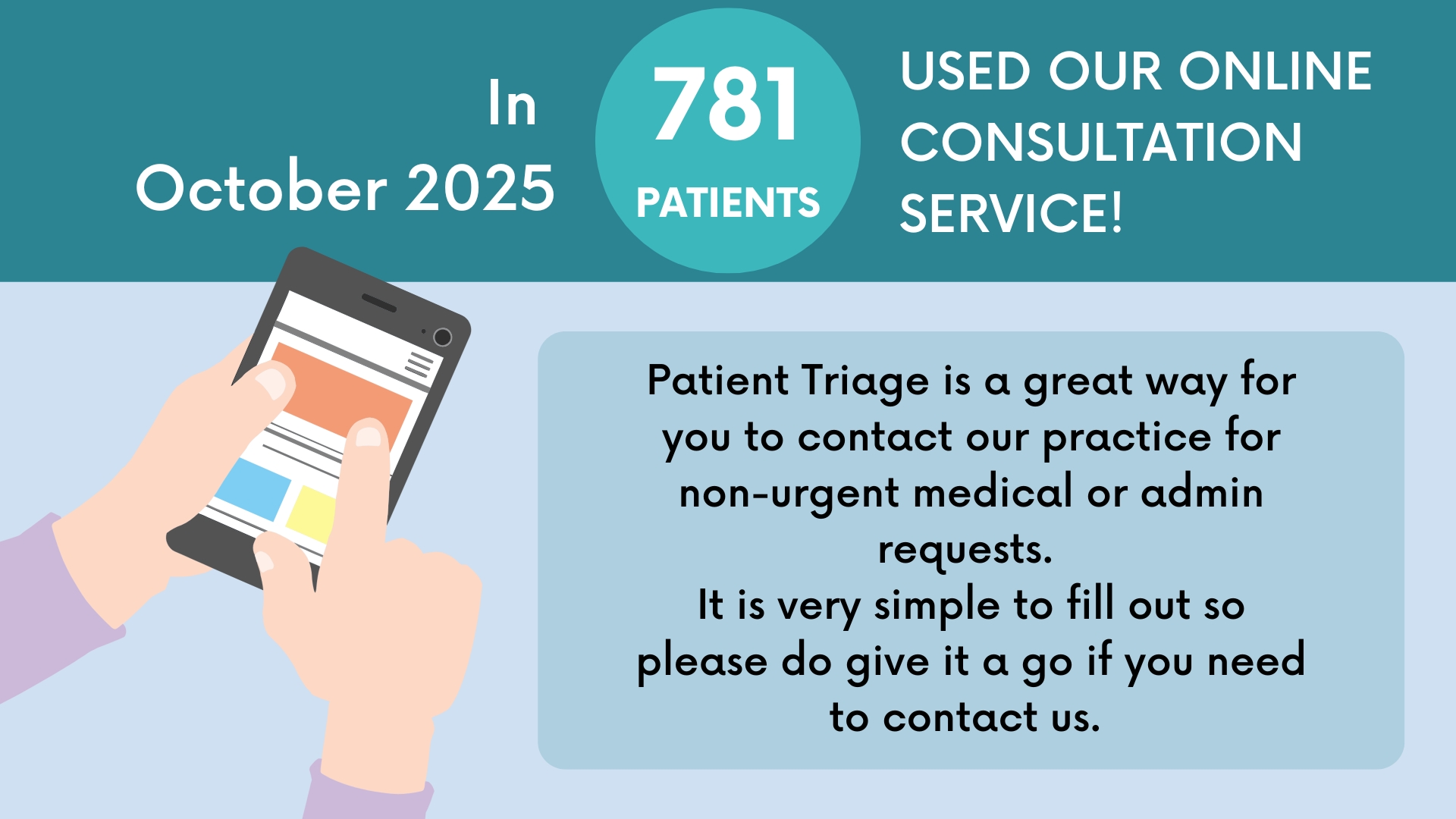 Online Consultation Service - October 2025