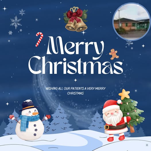Merry Christmas to all our wonderful patients